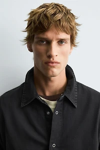 WASHED COTTON SHIRT