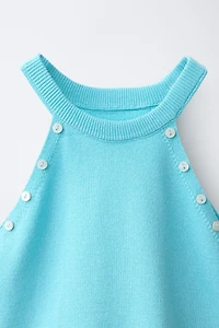 BUTTON KNIT TOP