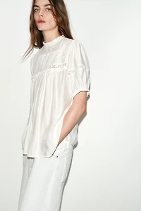 ROMANTIC PUFF SLEEVE BLOUSE