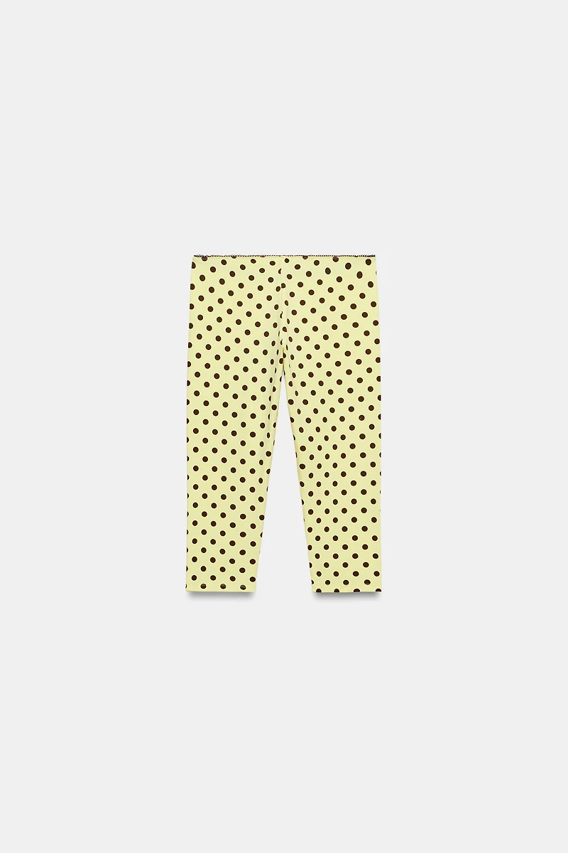 POLKA DOT CAPRI PANTS
