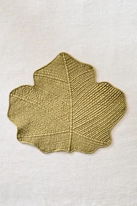QUILTED PLACEMAT LEAF