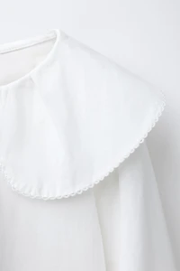 ROMANTIC PETER PAN COLLAR TOP