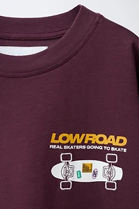 SKATE PRINT T-SHIRT