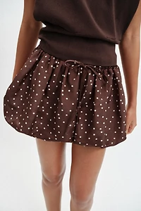 POLKA DOT BALLOON SKORT