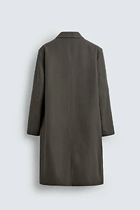100% LINEN FROCK COAT