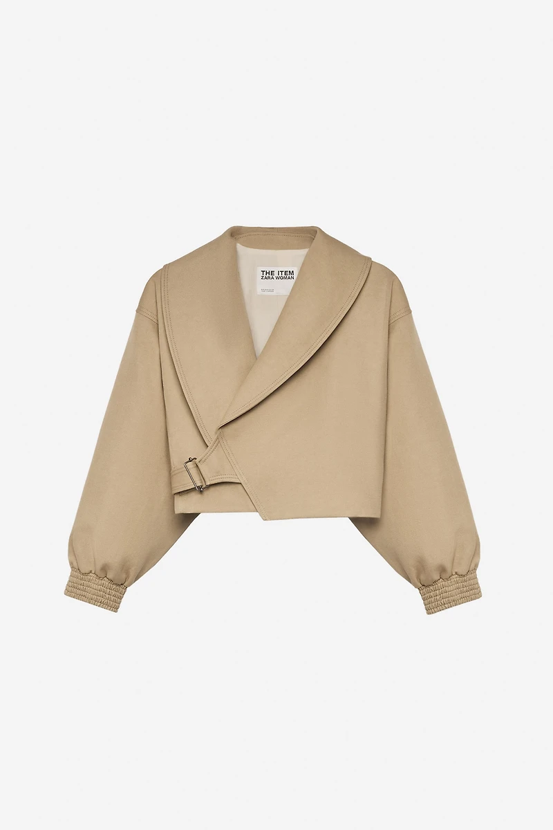 CROPPED JACKET - THE ITEM ZARA WOMAN