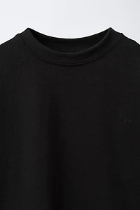 HEAVY WEIGHT EMBROIDERED T-SHIRT