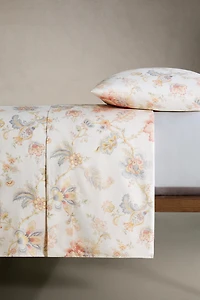 FLORAL PRINT SATEEN DUVET COVER
