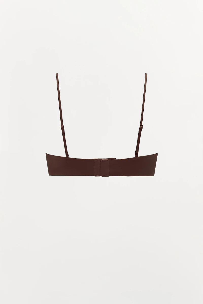 BRALETTE BRETELLES AVEC POLYAMIDE