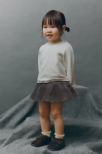 STRIPED T-SHIRT AND PANTS SET