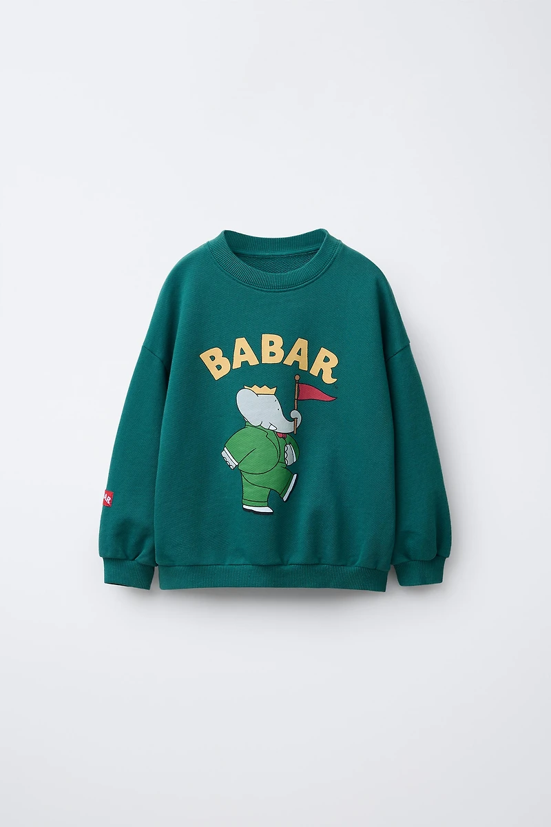 BABAR ™ PRINT SWEATSHIRT