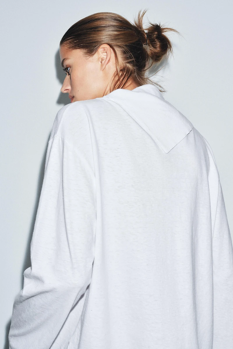 LONG SLEEVE HANDKERCHIEF T-SHIRT