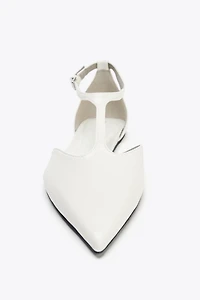 ANKLE STRAP FLAT SHOES