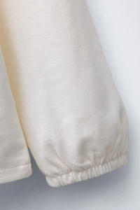 EMBROIDERED COLLAR T-SHIRT