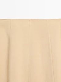 Flowing flared skirt