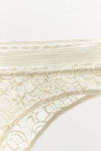 LACE BOXER BRIEFS