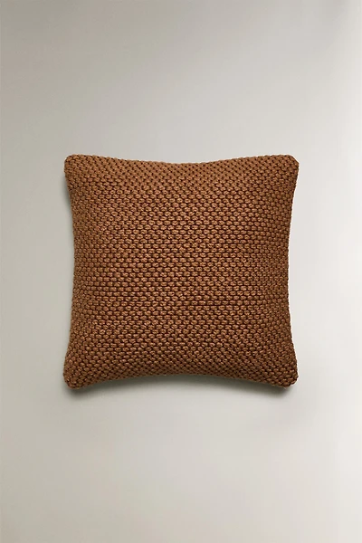 BRAIDED THROW PILLOW COVER