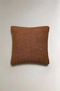 BRAIDED THROW PILLOW COVER