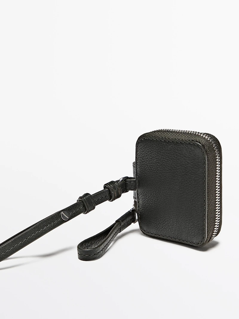 Nappa leather AirPods case