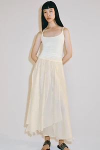 ZW COLLECTION FLOWY MIDI SKIRT