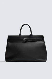 SAC À MAIN EN CUIR AVEC CEINTURE