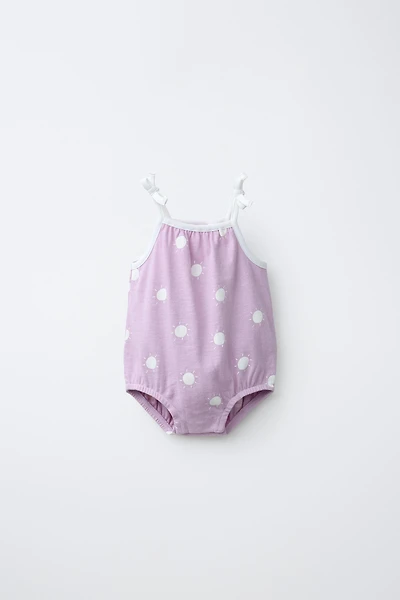 SUN PRINT ROMPER