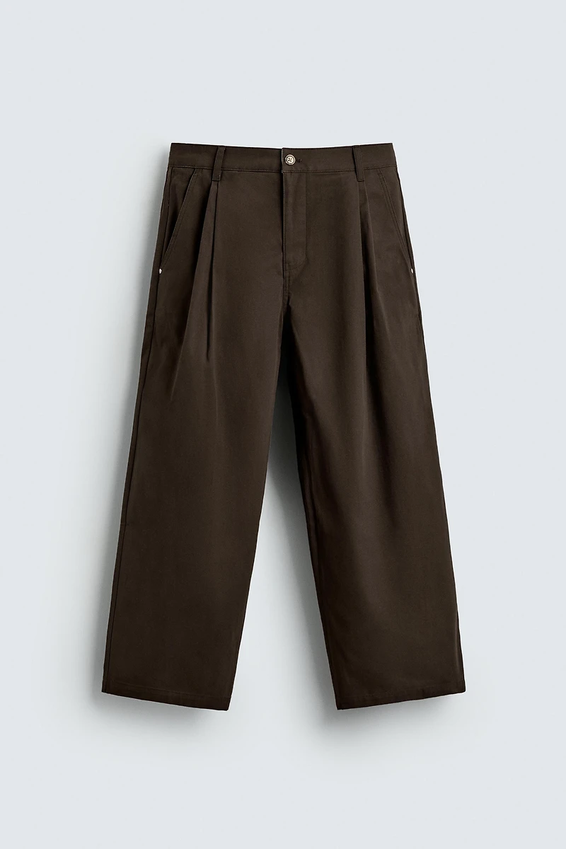 PANTALON CHINO COUPE LARGE