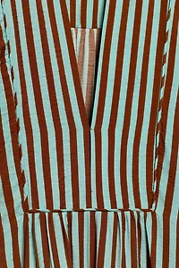 LIMITED EDITION STRIPED KAFTAN DRESS