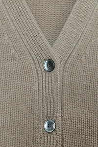 GILET 100 % LAINE COL EN V