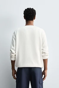 PULL EN COTON ET CHANVRE