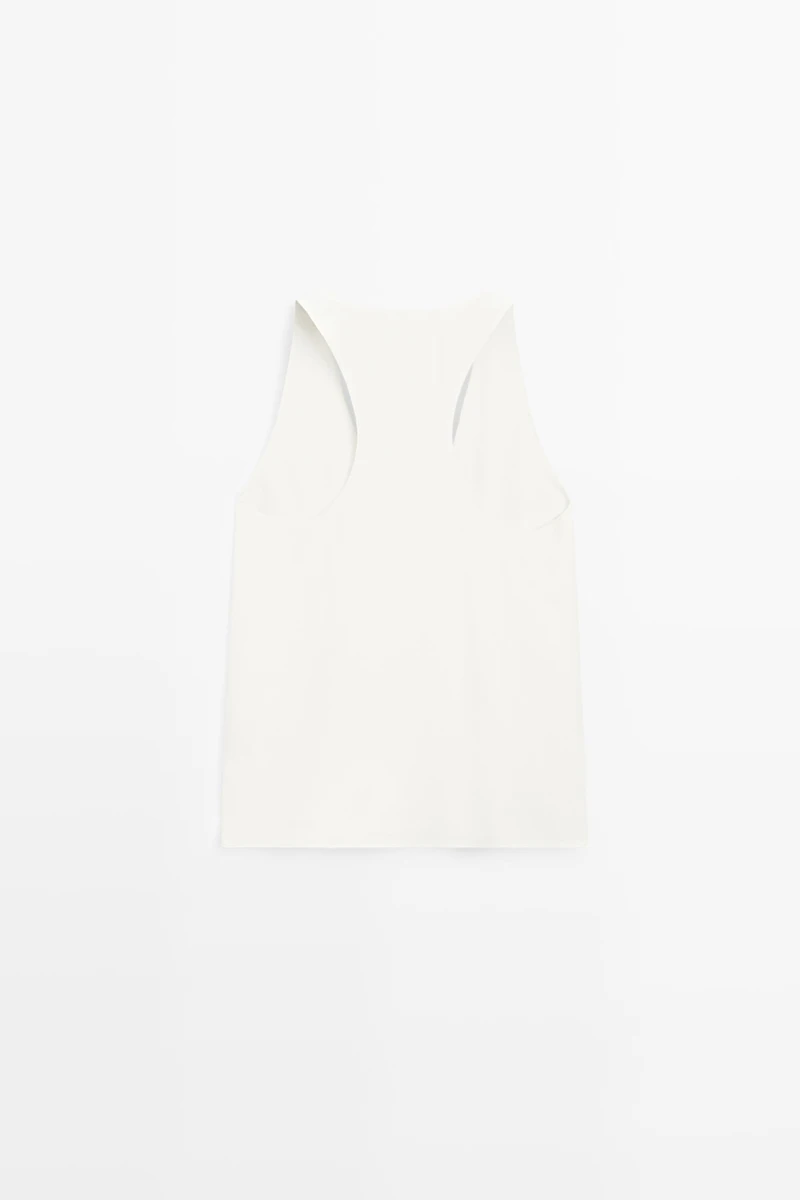Flowing V-neckline top