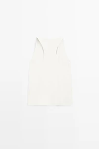 Flowing V-neckline top