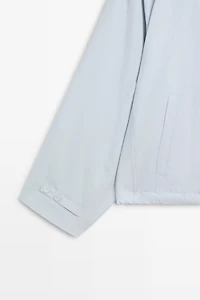 Cropped button jacket