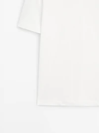 Polo manches courtes lin