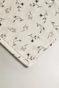 FLORAL BATH TOWEL