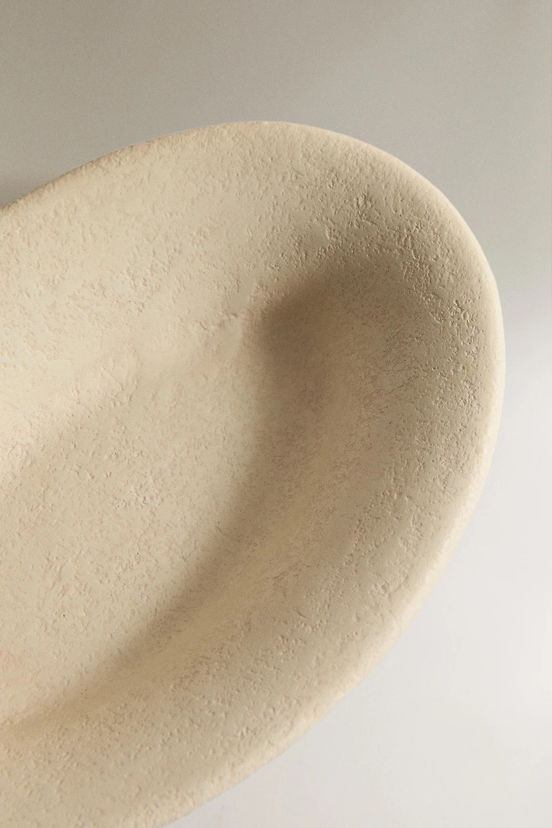 EARTHEN CERAMIC BATHROOM SOAP DISH