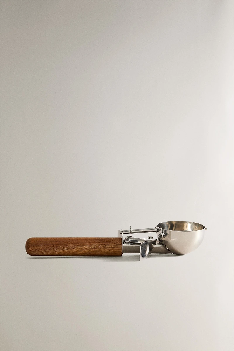 CUILLÈRE À GLACE MANCHE ACACIA