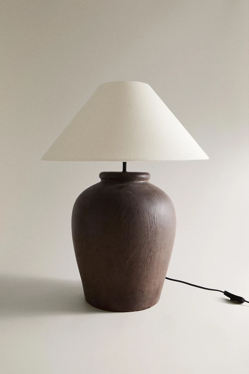 TABLE LAMP WITH CERAMIC BASE