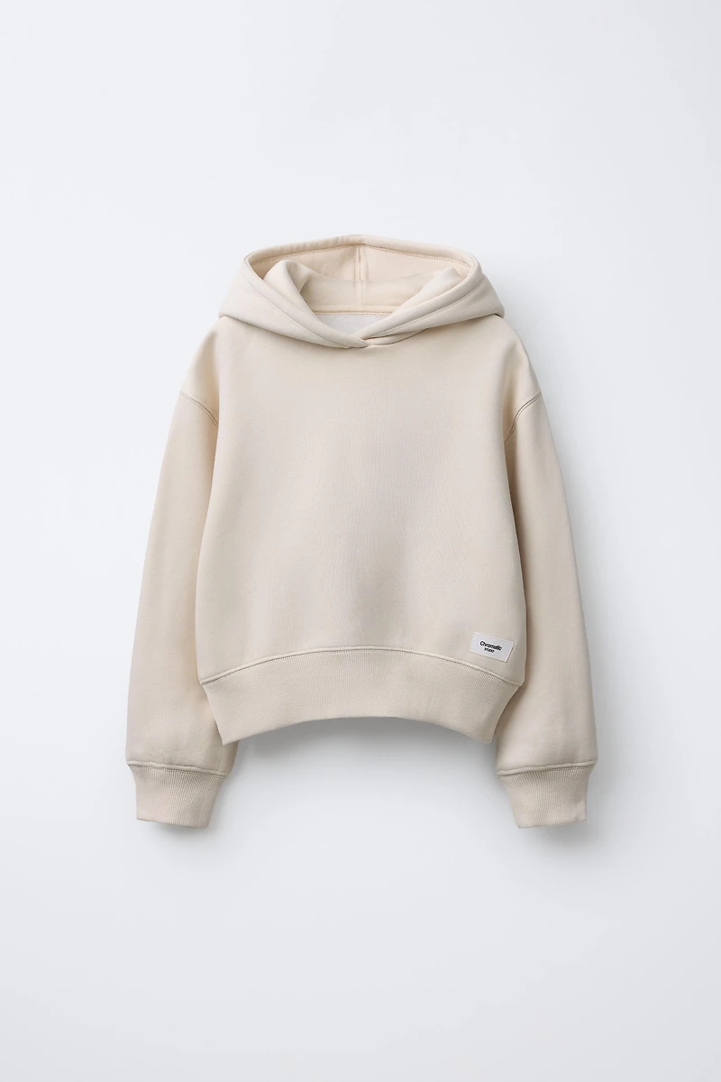 BASIC LABEL SWEATSHIRT