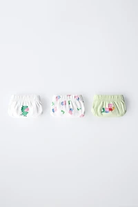 2-6 YEARS/ THREE-PACK OF PEPPA PIG ™ BRIEFS