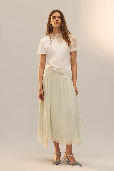 LIMITED EDITION RUFFLED LACE SKIRT