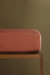 WASHED LINEN FITTED SHEET | 11.8" THICK (140 GXM²)