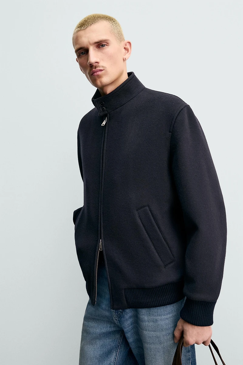 WOOL BLEND JACKET MANTECO® ORIGINS