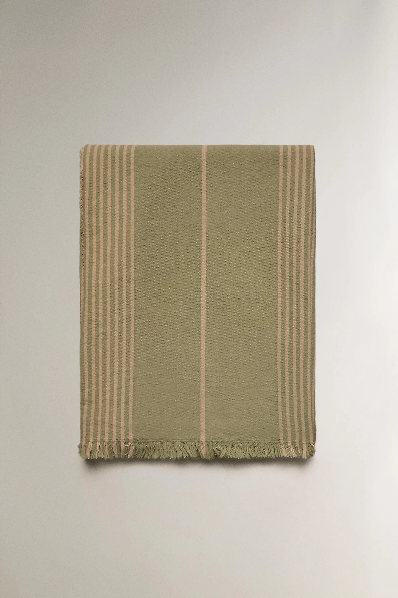 MULTIPURPOSE STRIPED BLANKET