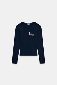 ST. MORITZ® EMBROIDERED T-SHIRT