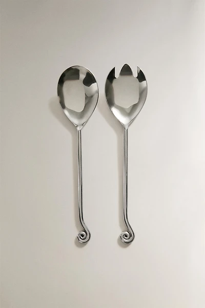 SPIRAL SERVING SET (SET OF 2)