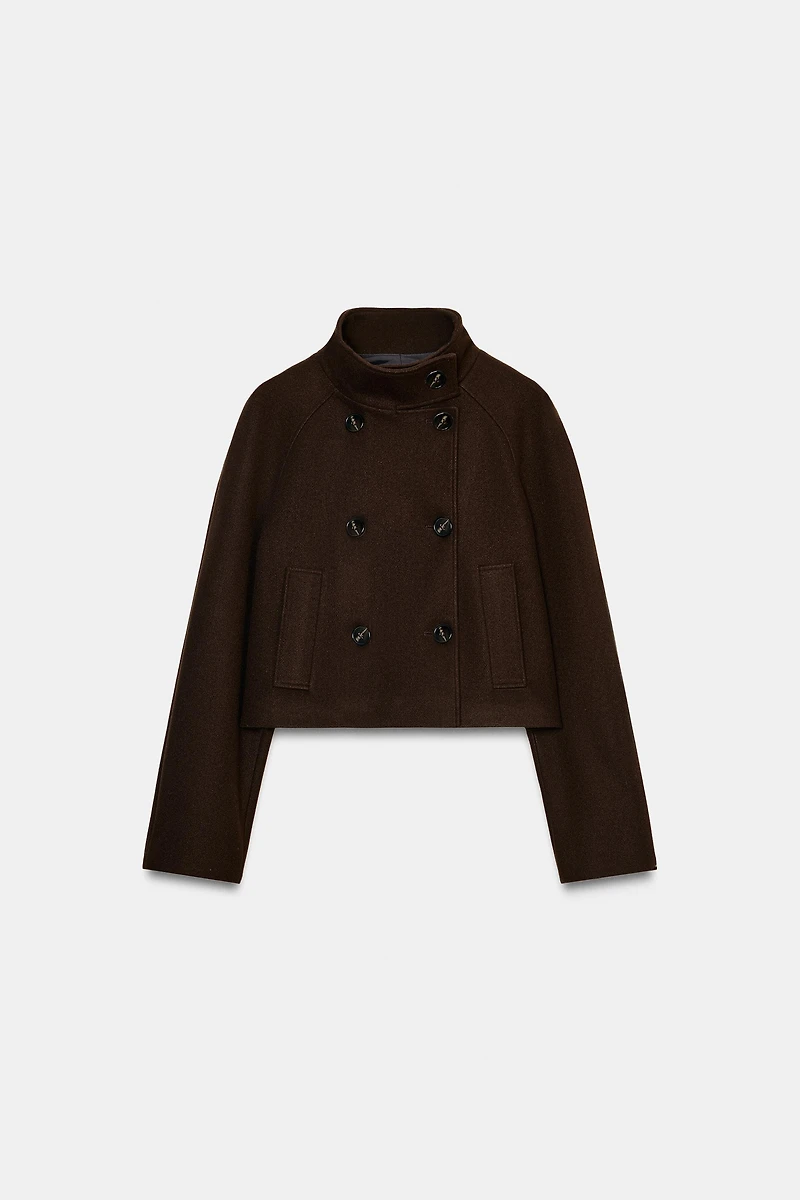 SHORT HIGH COLLAR JACKET