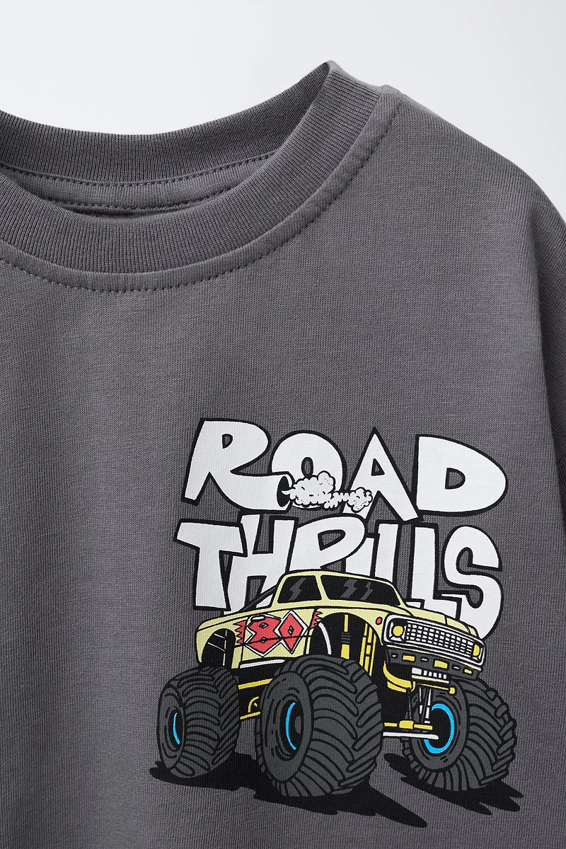 CAR PRINT T-SHIRT
