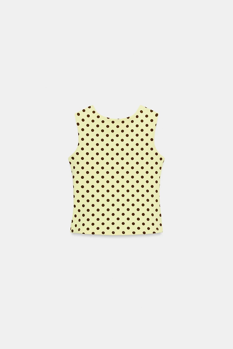 POLKA DOT T-SHIRT