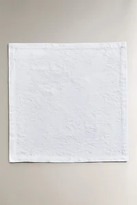 LOT DE 2 SERVIETTES DE TABLE EN COTON JACQUARD